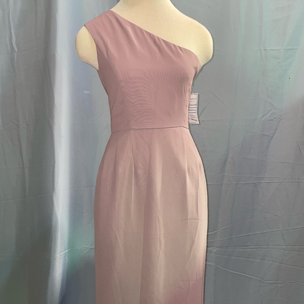 Mauve Purple Bridesmaid Dress